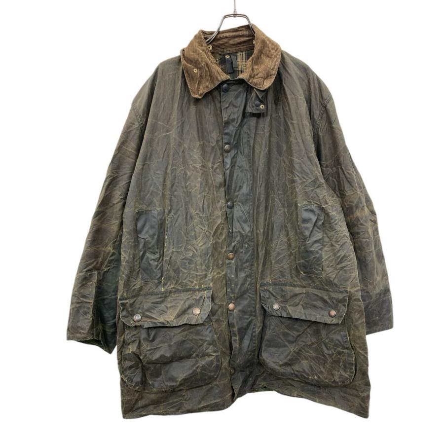 Barbour オイルドジャケット Mサイズ位 表記サイズC44 バブアー 90年代