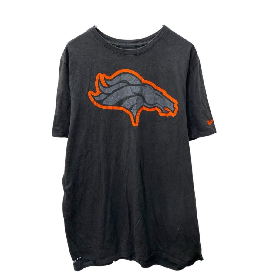 NFL NIKE 半袖 プリントTシャツ XL グレー エヌエフエル ナイキ 