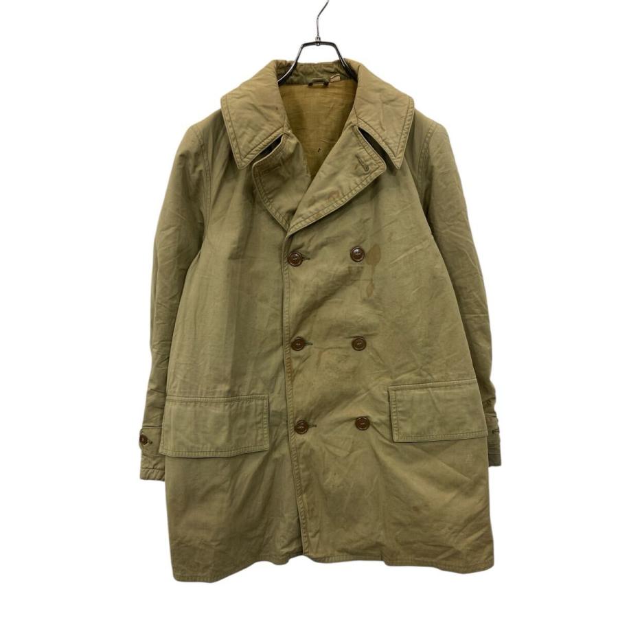 ミリタリー マッキーノコート Mサイズ位 表記サイズ38 40年代 米軍実品