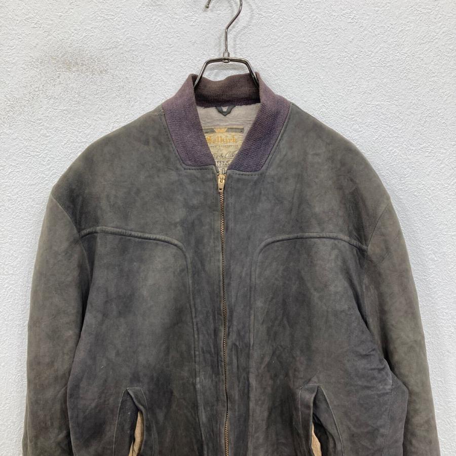 60's vintage レザージャケット　スエード　CONMARジップ　M Selkirk スエードレザージャケット Lサイズ位 表記サイズ44 〜60年代