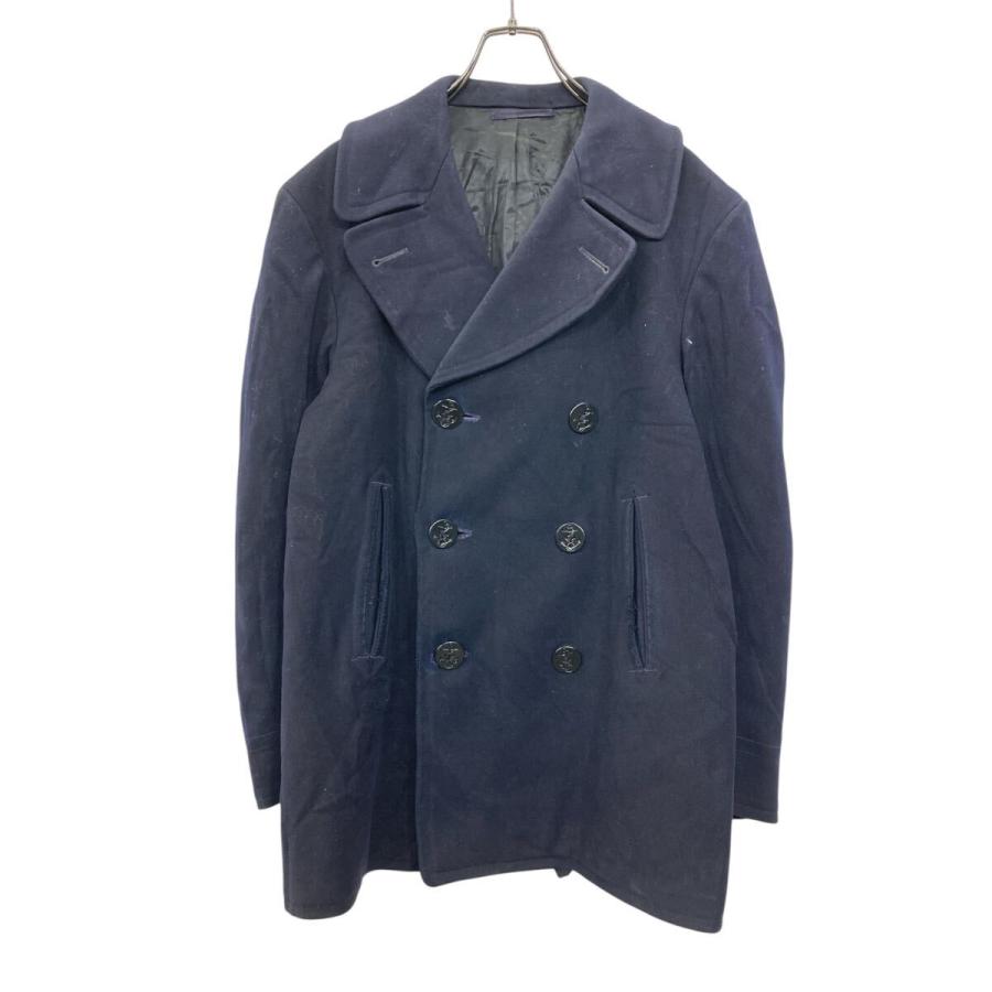 ミリタリー ピーコート Mサイズ位 40年代 米軍実品 U.S.NAVY 海軍 8