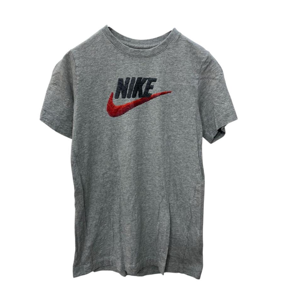 NIKE ナイキ 140～150 まとめ売り NIKE 半袖 プリントTシャツ キッズ L 150位 グレー ナイキ ロゴ 古着卸