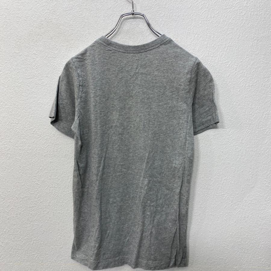 NIKE 半袖 プリントTシャツ キッズ L 150位 グレー ナイキ ロゴ 古着卸