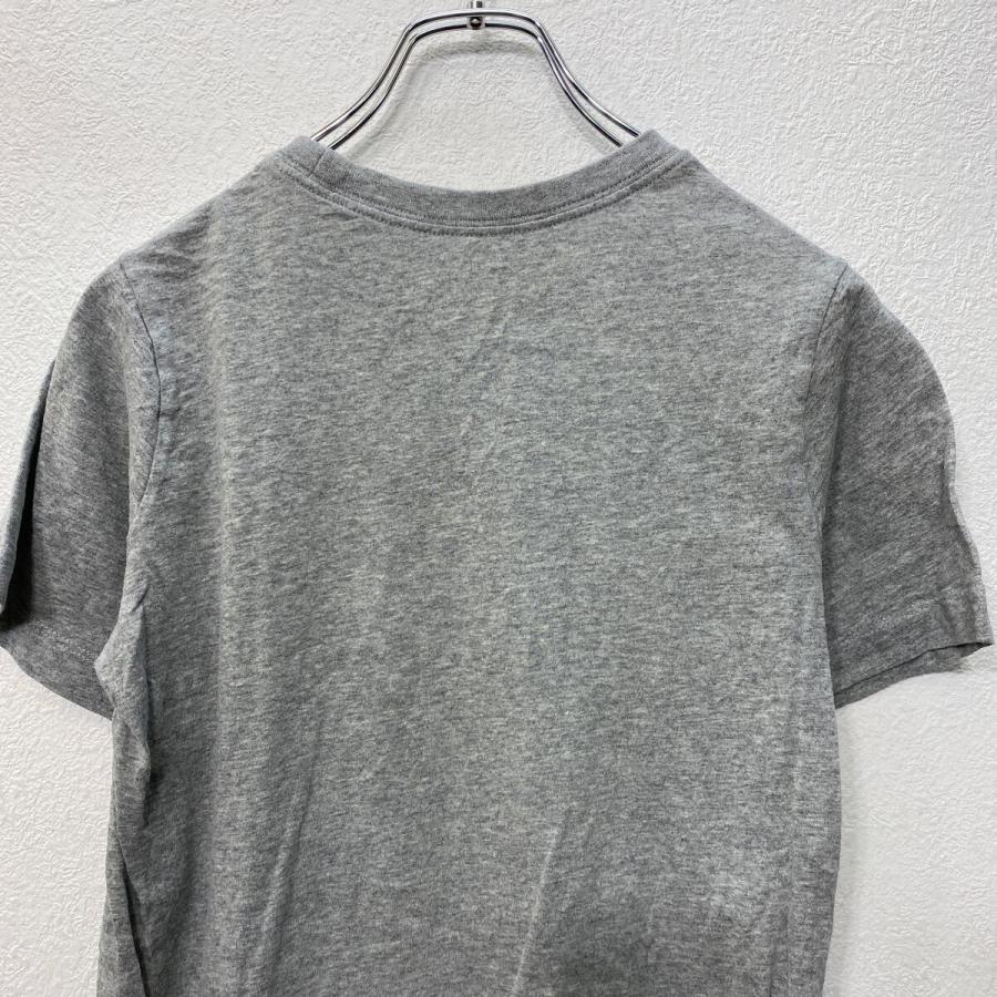 NIKE 半袖 プリントTシャツ キッズ L 150位 グレー ナイキ ロゴ 古着卸