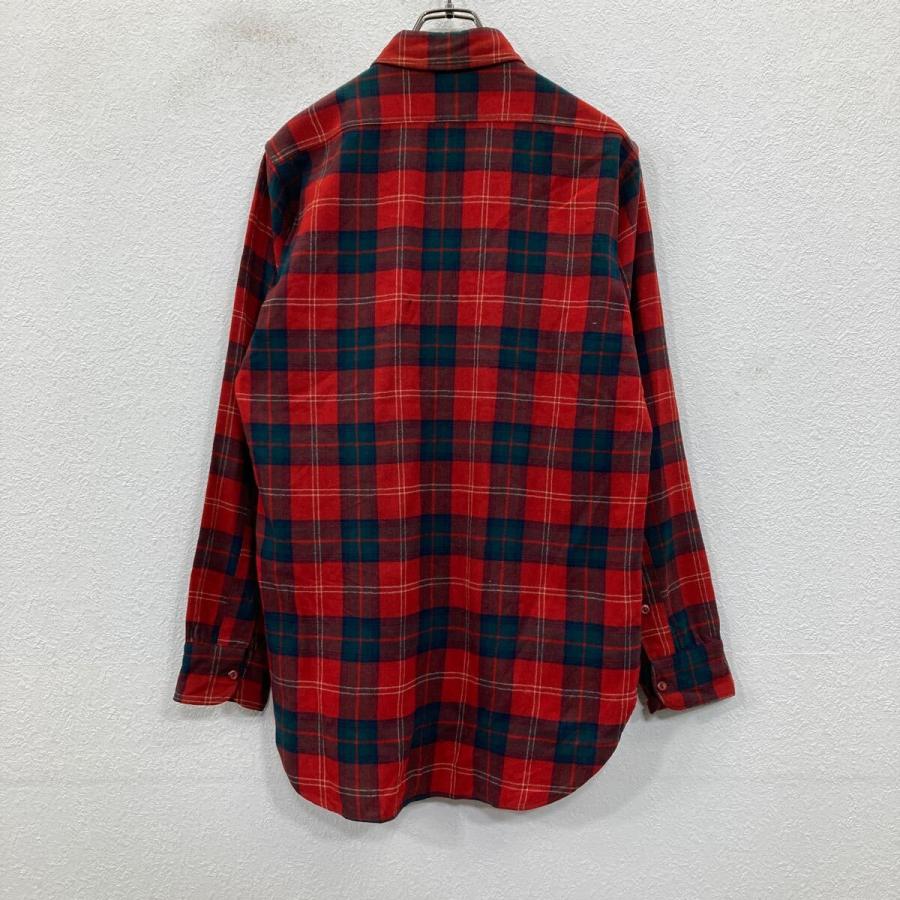 60s ペンドルトン ビンテージ レアカラー ウールシャツ　レッド　ブラック PENDLETON ウールシャツ Mサイズ ペンドル 60年代 レッド 古着卸