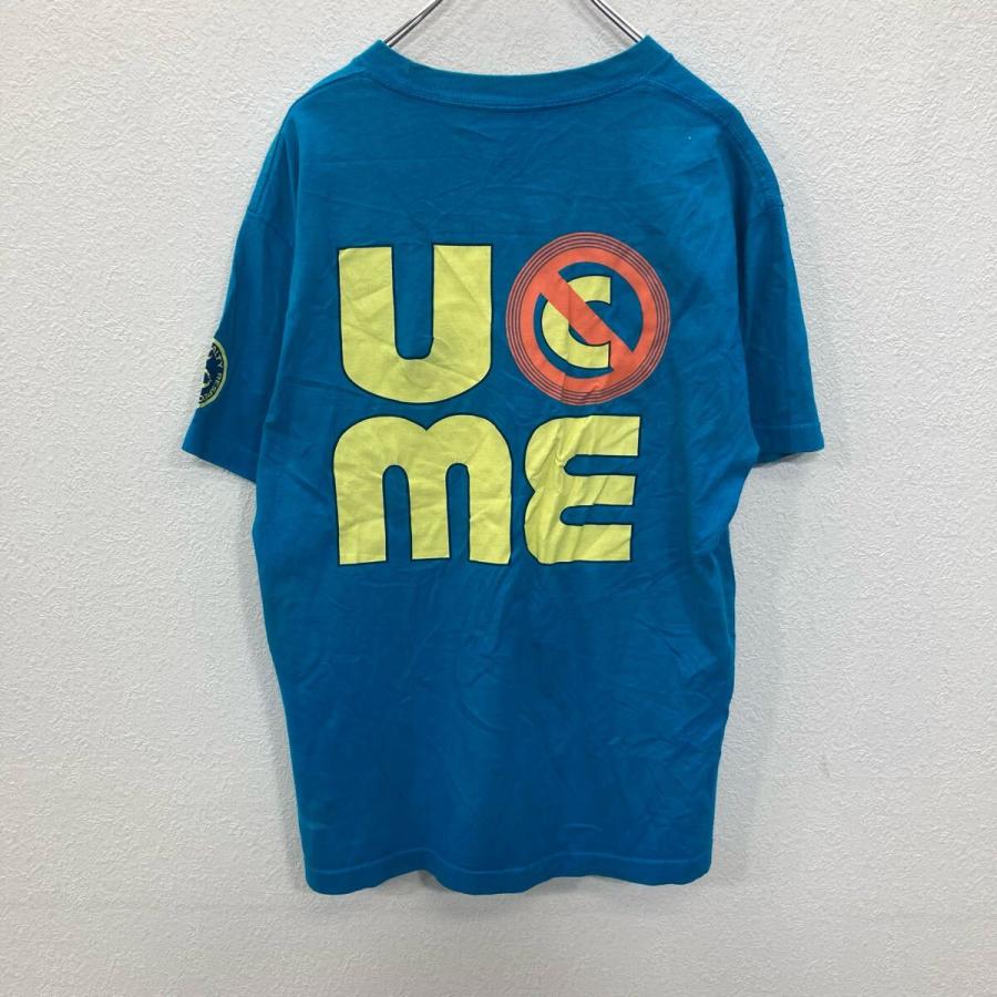 WWE 半袖 プリントTシャツ M ライトブルー プロレス 古着卸 アメリカ仕
