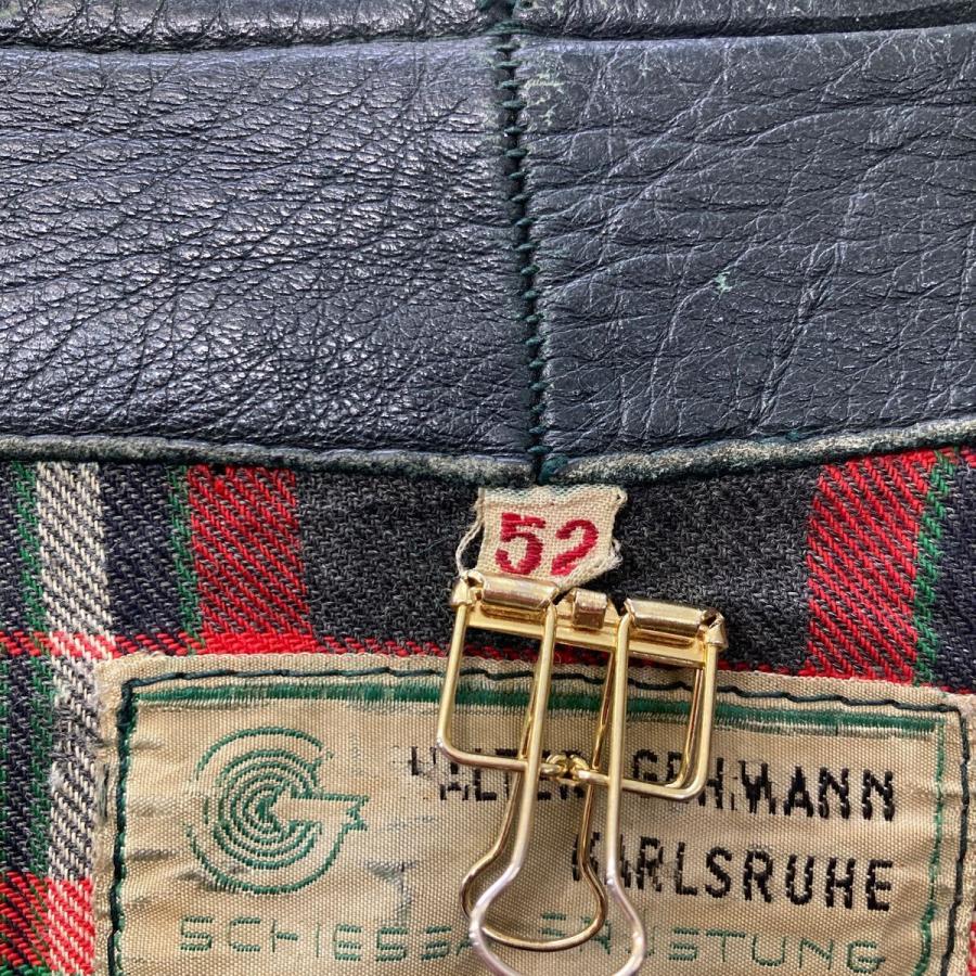 ユーロ シューティングレザージャケット Lサイズ位 ドイツ