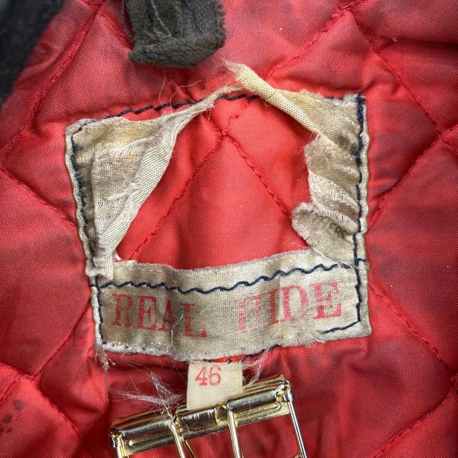 Lewis Leathers ライダースジャケット Lサイズ ネイビー ルイスレザー ファントム 70's 英国製 古着卸 アメリカ仕入 a705-5435の画像