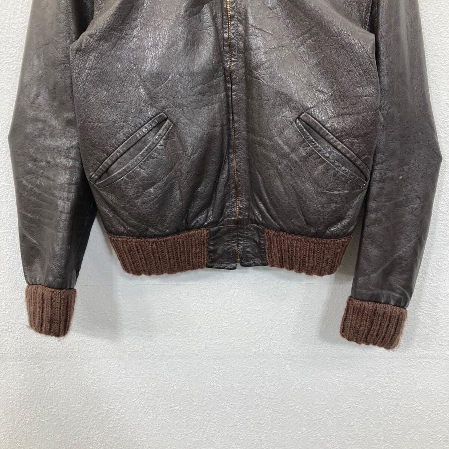 Sejson ユーロ レザージャケット Mサイズ ブラウン 60's 古着卸