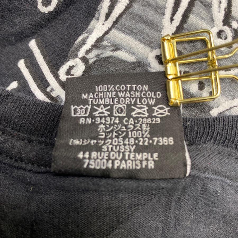 STUSSY Classloom 半袖 プリントTシャツ S ブラック ステューシー