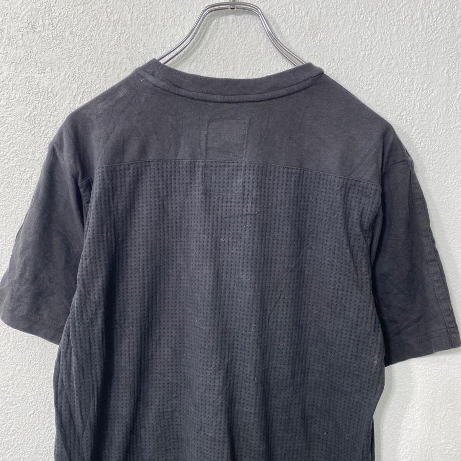 adidas 半袖 プリントTシャツ S ブラック アディダス シースルー 袖