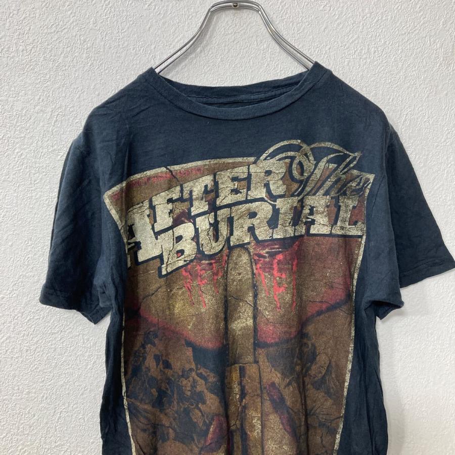 半袖 プリントTシャツ S〜M ブラック プルオーバー AFTER THE BURIAL