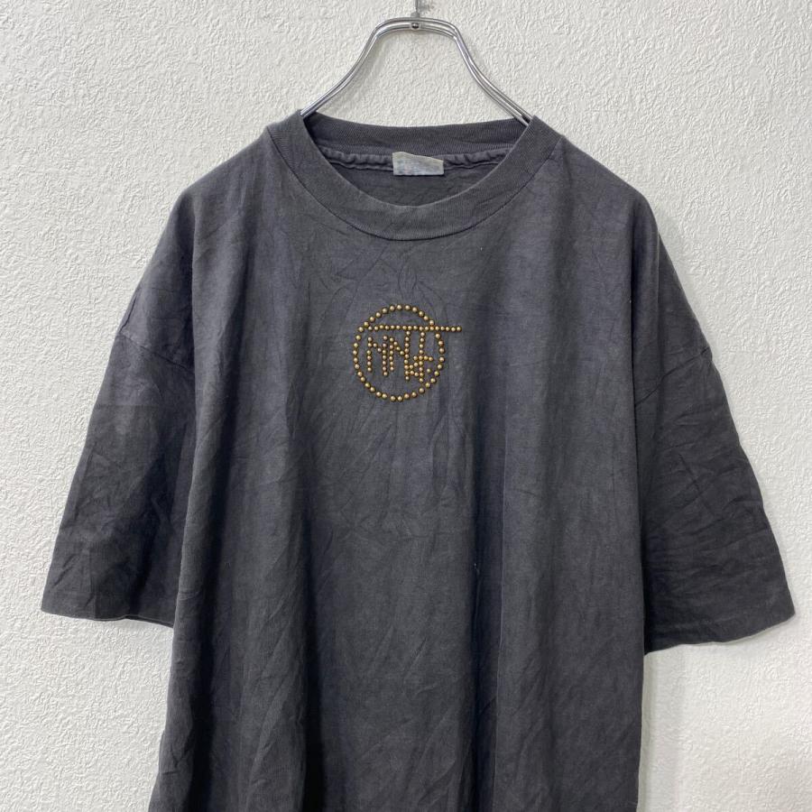 Hanes BEEFY-T 半袖 ロゴTシャツ XL フェードブラック ヘインズ