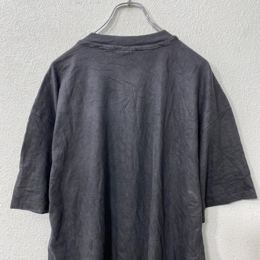 Hanes BEEFY-T 半袖 ロゴTシャツ XL フェードブラック ヘインズ