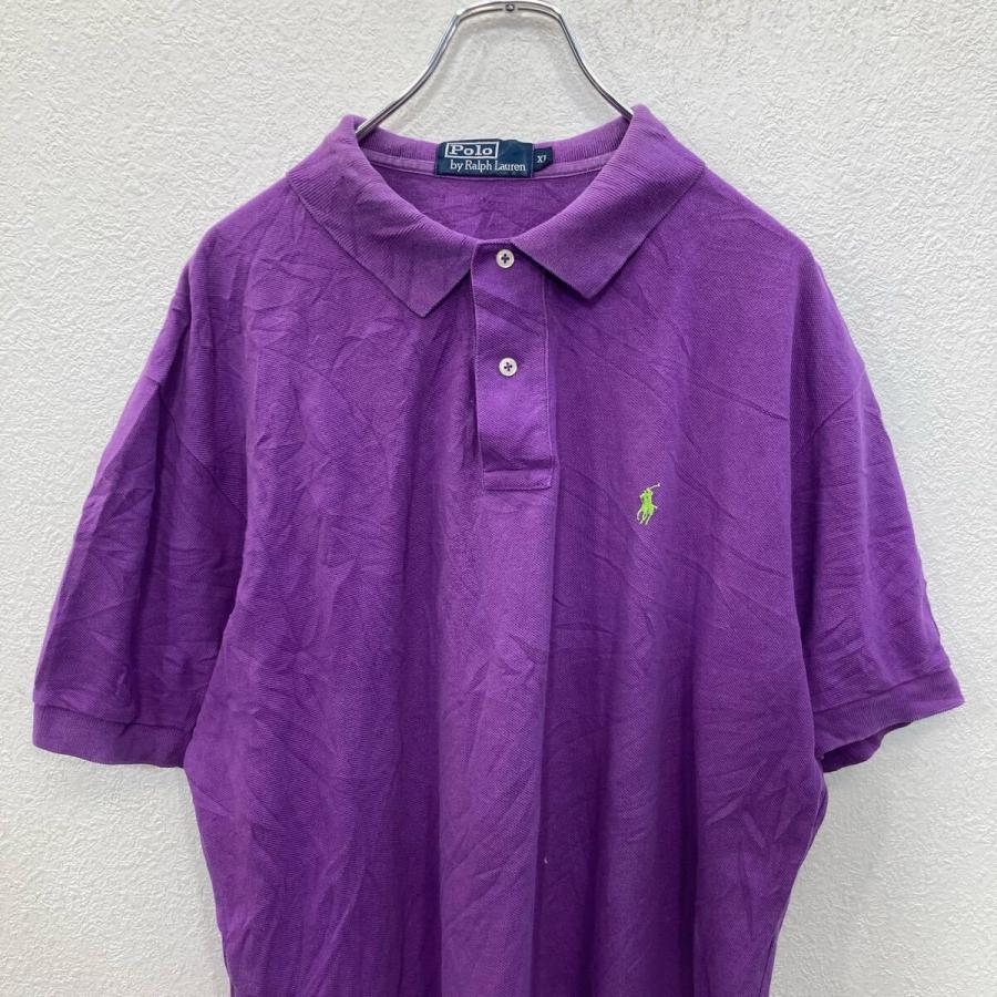 Polo Ralph Lauren 半袖 ポロシャツ XL パープル ポロラルフローレン