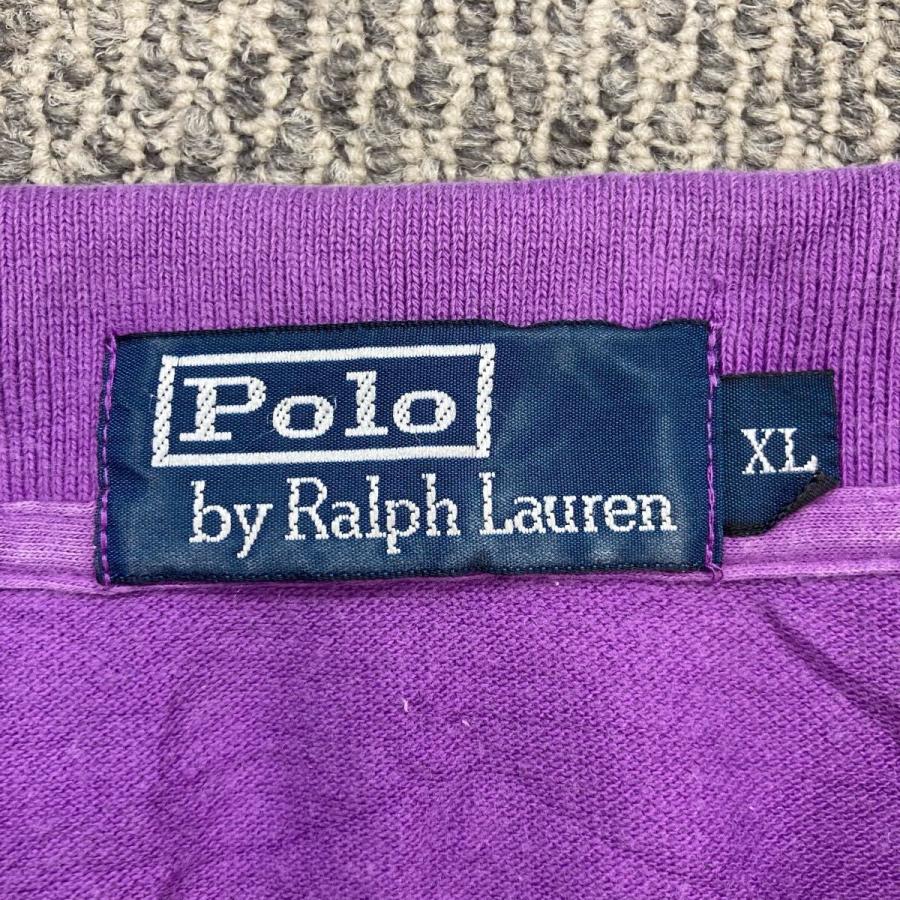Polo Ralph Lauren 半袖 ポロシャツ XL パープル ポロラルフローレン