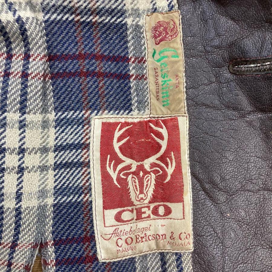 90sVintage アメリカ古着 レザージャケット カーコート OLD GAP | Tバック 肉厚 レザー カーコート 黒 L - 札幌 ビンテージ