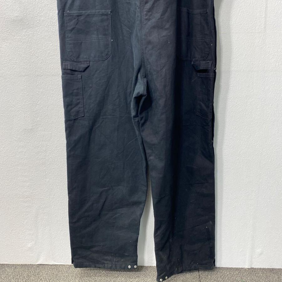 Carhartt 中綿 ダック オーバーオール W54 ブラック カーハート