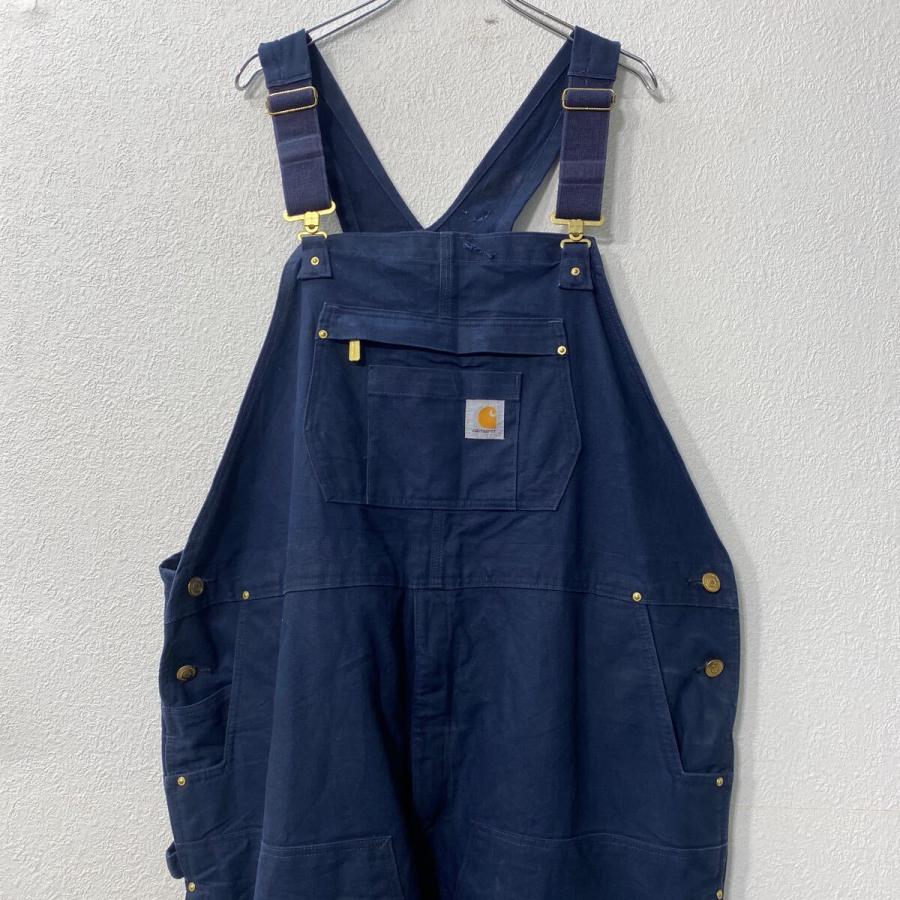 Carhartt 中綿 ダック オーバーオール W50 2XL ネイビー カーハート