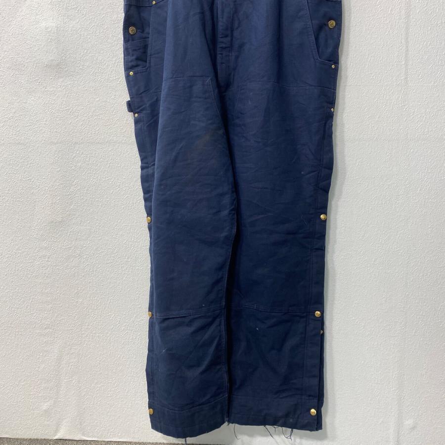 Carhartt 中綿 ダック オーバーオール W50 2XL ネイビー カーハート