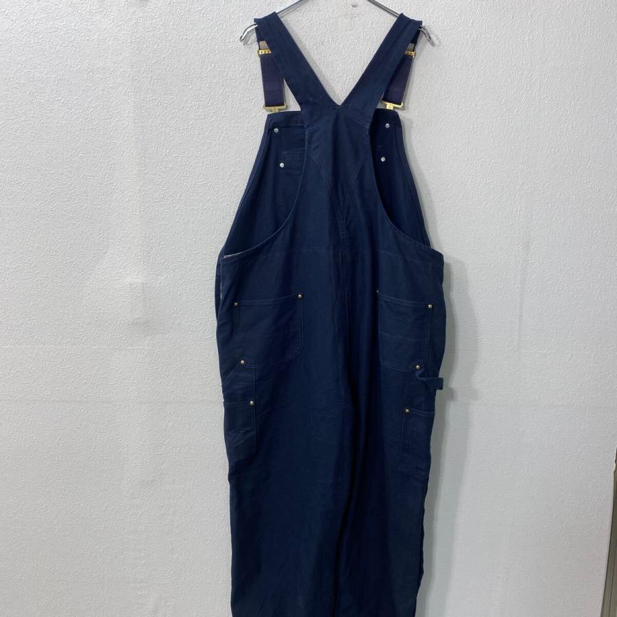 Carhartt 中綿 ダック オーバーオール W50 2XL ネイビー カーハート