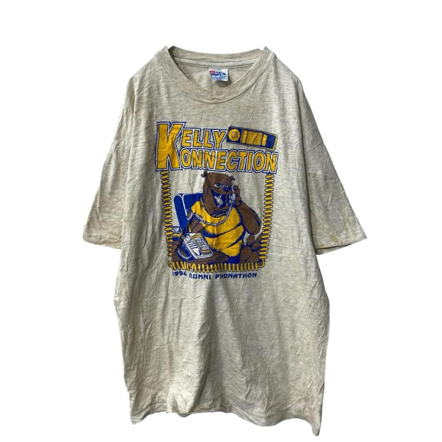 Hanes BEEFY-T 半袖 プリントTシャツ XL オートミール ヘインズ USA製