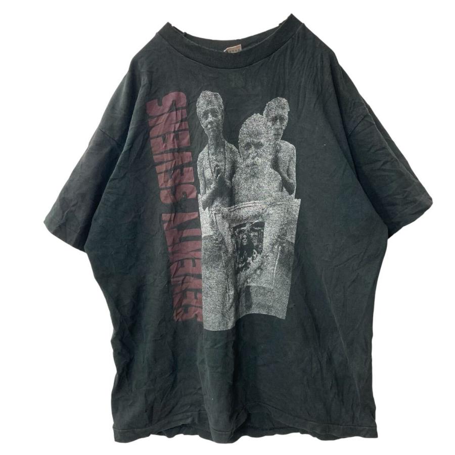 古着　バンドTシャツ　FRUIT OF THE LOOM XL Tシャツ FRUIT OF THE LOOM 半袖 バンドTシャツ XL ブラック 90's 90年代