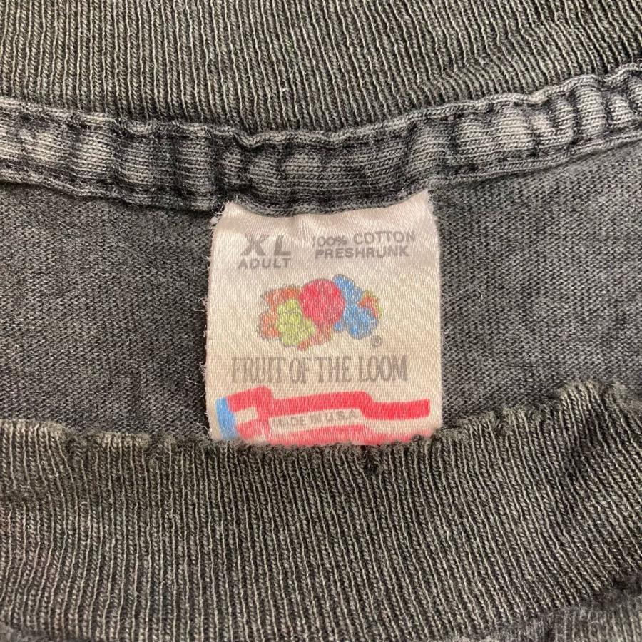 FRUIT OF THE LOOM 半袖 バンドTシャツ XL ブラック 90's 90年代
