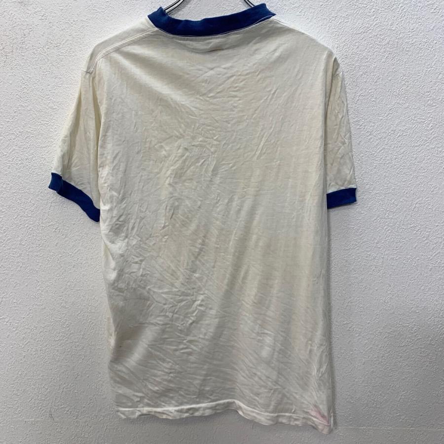Disney 半袖 キャラクターTシャツ L ホワイト ディズニー プルオーバー