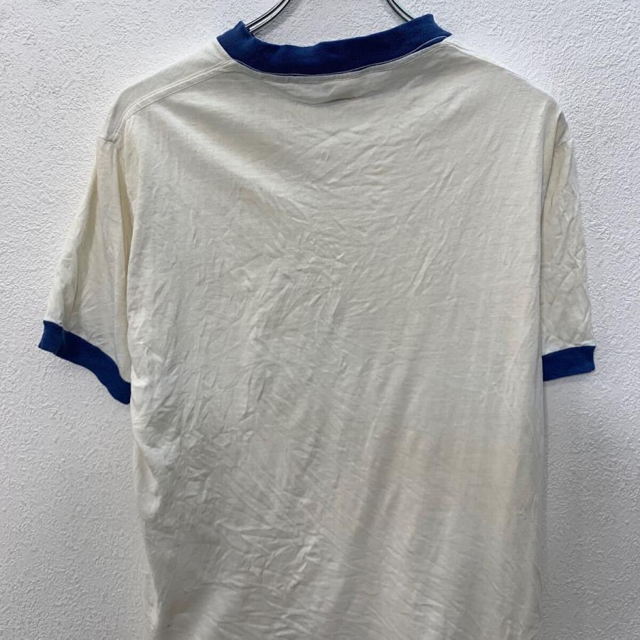 Disney 半袖 キャラクターTシャツ L ホワイト ディズニー プルオーバー