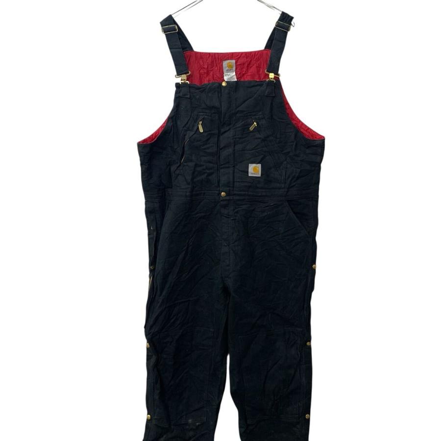 carhartt オーバーオール W44 ブラック カーハート ジップアップ