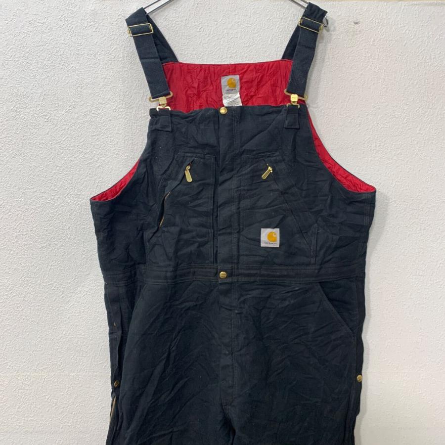 carhartt オーバーオール W44 ブラック カーハート ジップアップ