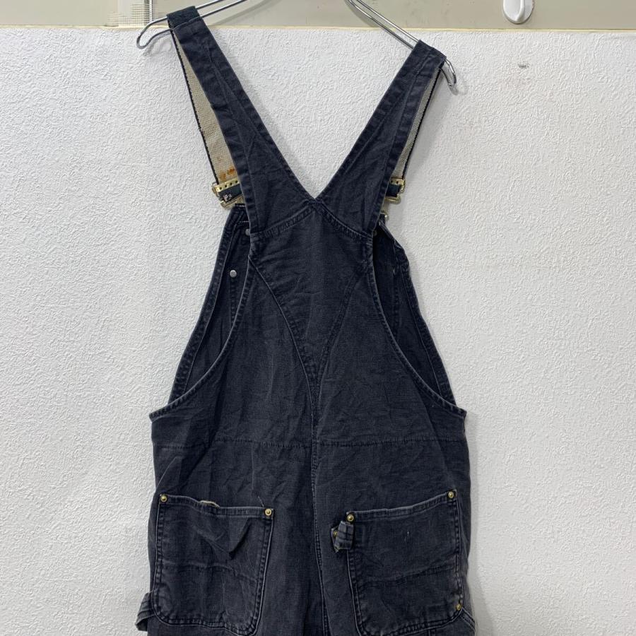 Carhartt オーバーオール W36 ブラック カーハート ボタンフライ