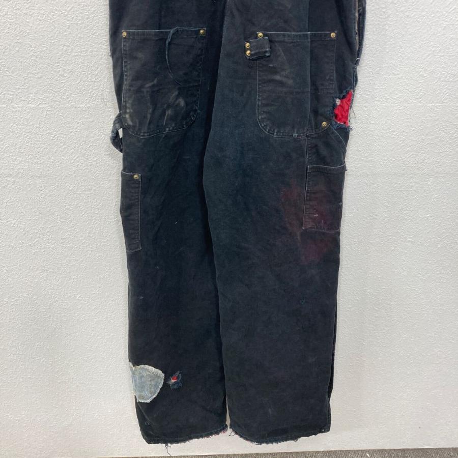 Carhartt 中綿 ダック オーバーオール M〜 ブラック カーハート