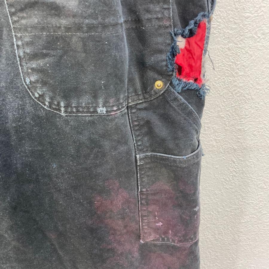 Carhartt 中綿 ダック オーバーオール M〜 ブラック カーハート