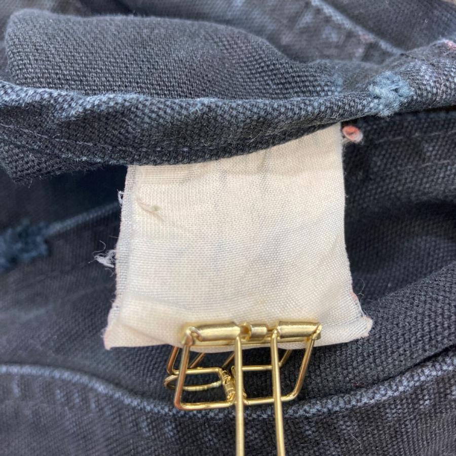 Carhartt 中綿 ダック オーバーオール M〜 ブラック カーハート