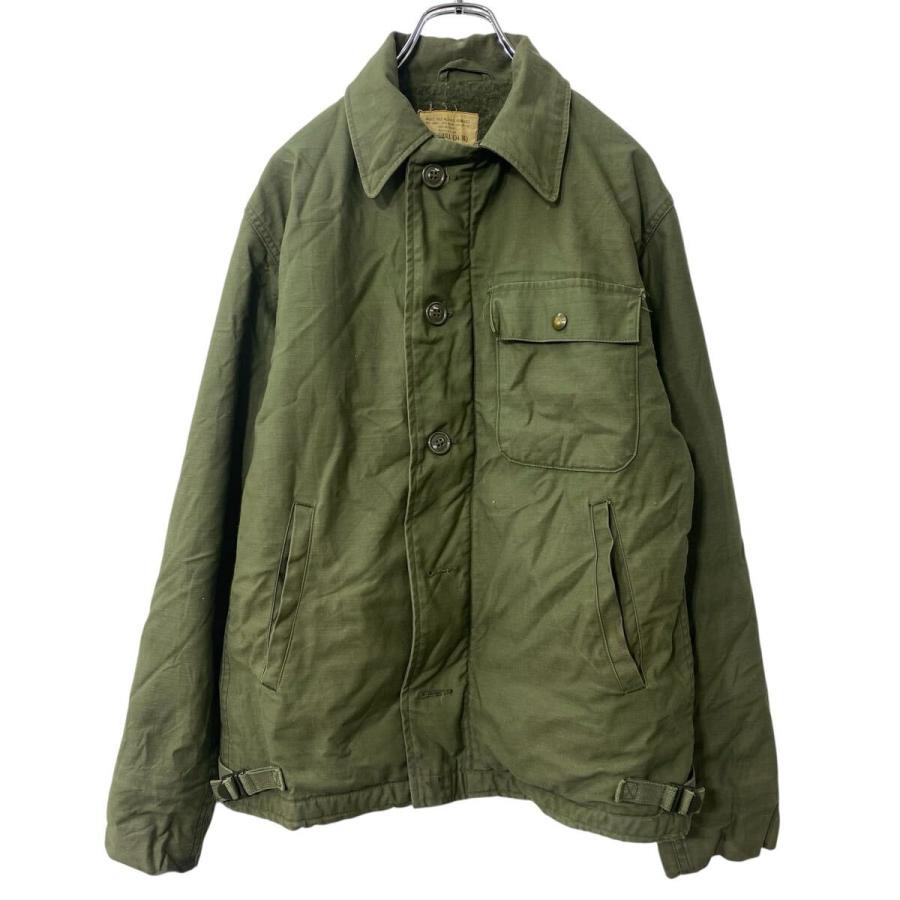 US Navy A2 デッキジャケット ジャケット オリーブグリーン US Navy A2 デッキジャケット ジャケット オリーブグリーン