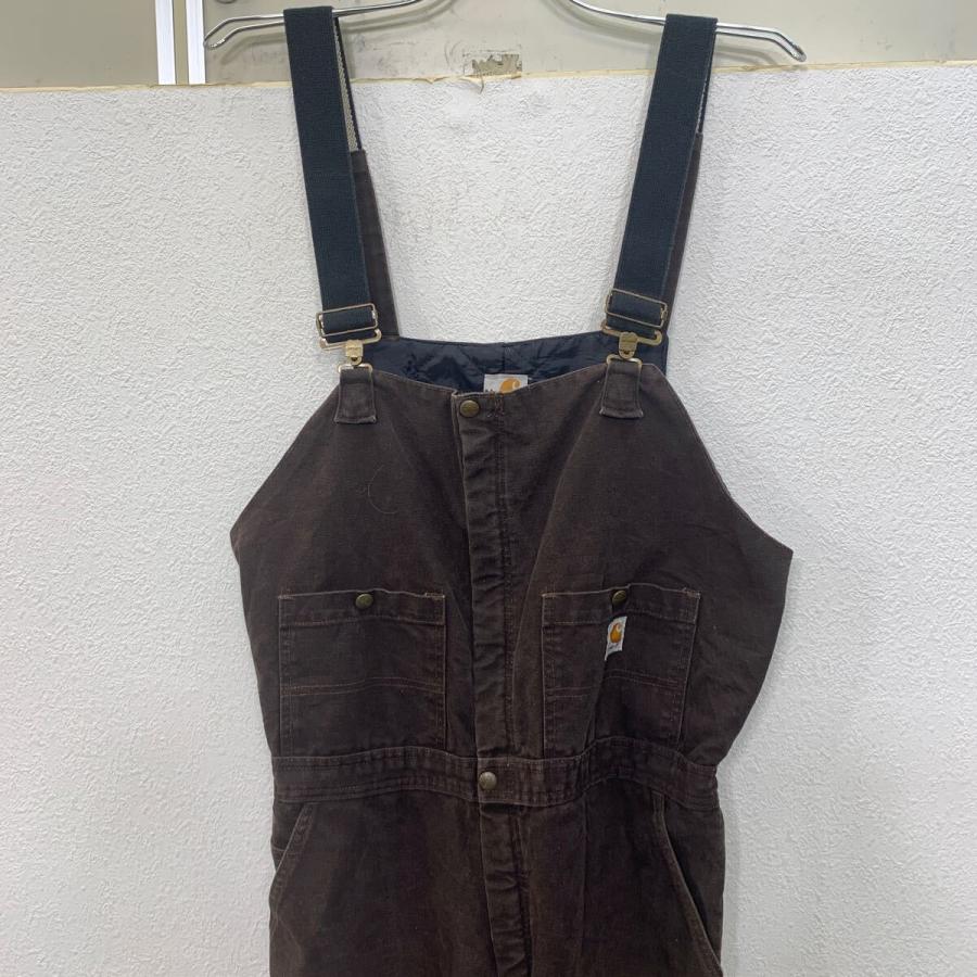 Carhartt ダック オーバーオール W36 ブラウン カーハート サロペット