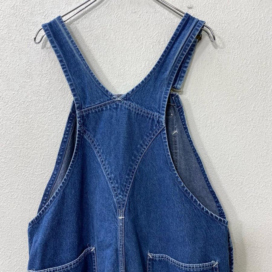 週末値下げ！Carhartt オーバーオール 42 x 30 デニムブルー Carhartt デニム オーバーオール W42 ブルー カーハート サロペット