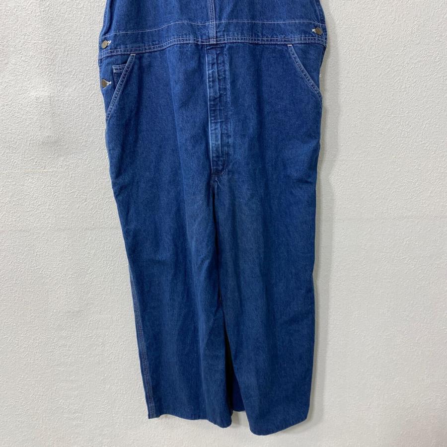 カーハート　デニムオーバーオール　実寸W42×L32 メキシコ製 Carhartt デニム オーバーオール W42 ブルー カーハート メキシコ製