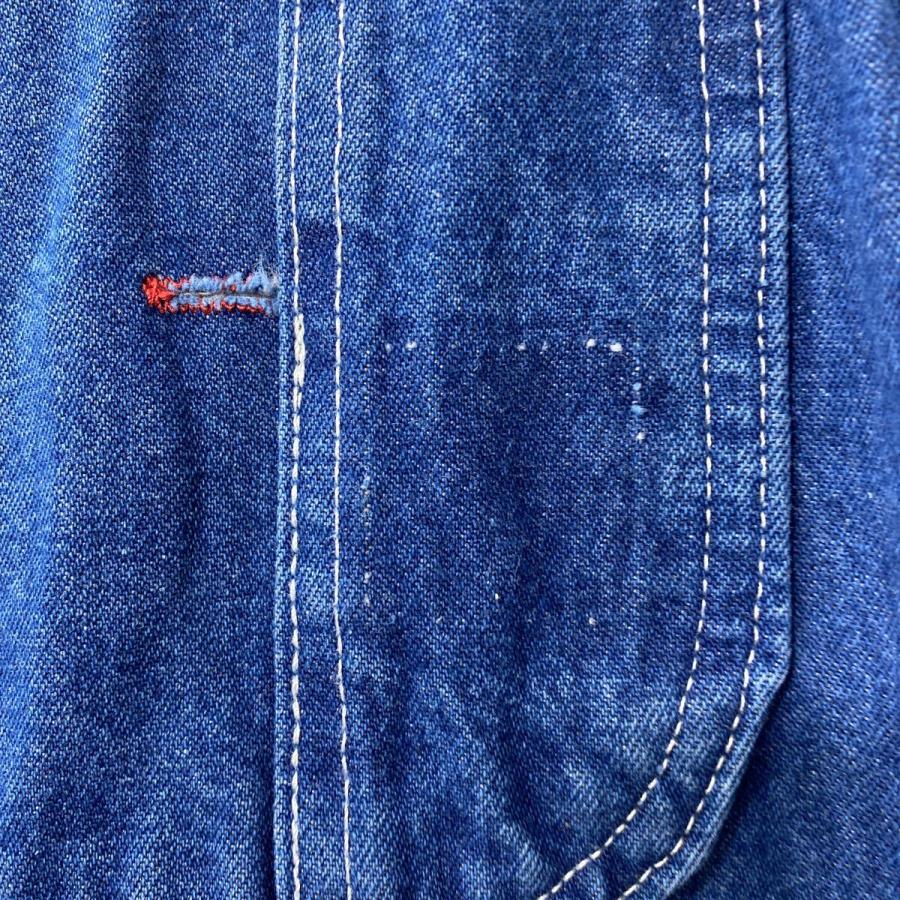 Carhartt デニム オーバーオール W42 ブルー カーハート メキシコ製