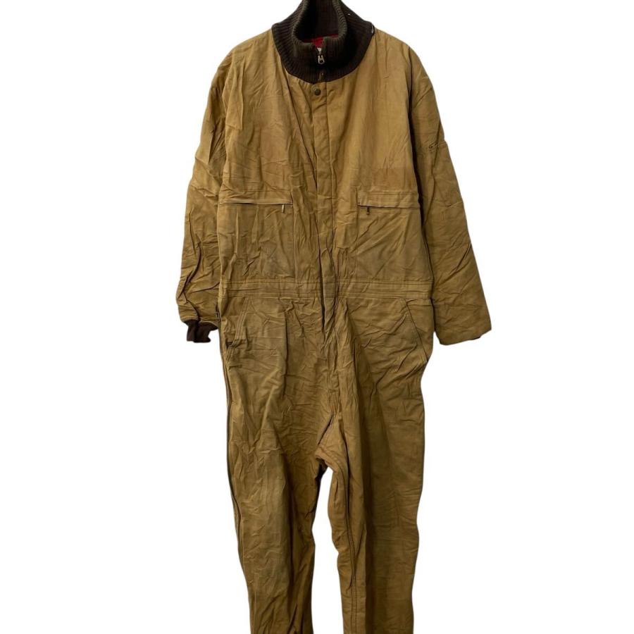 WearGuard 中綿 ダック 長袖つなぎ W44 ブラウン タロンジップ 60's