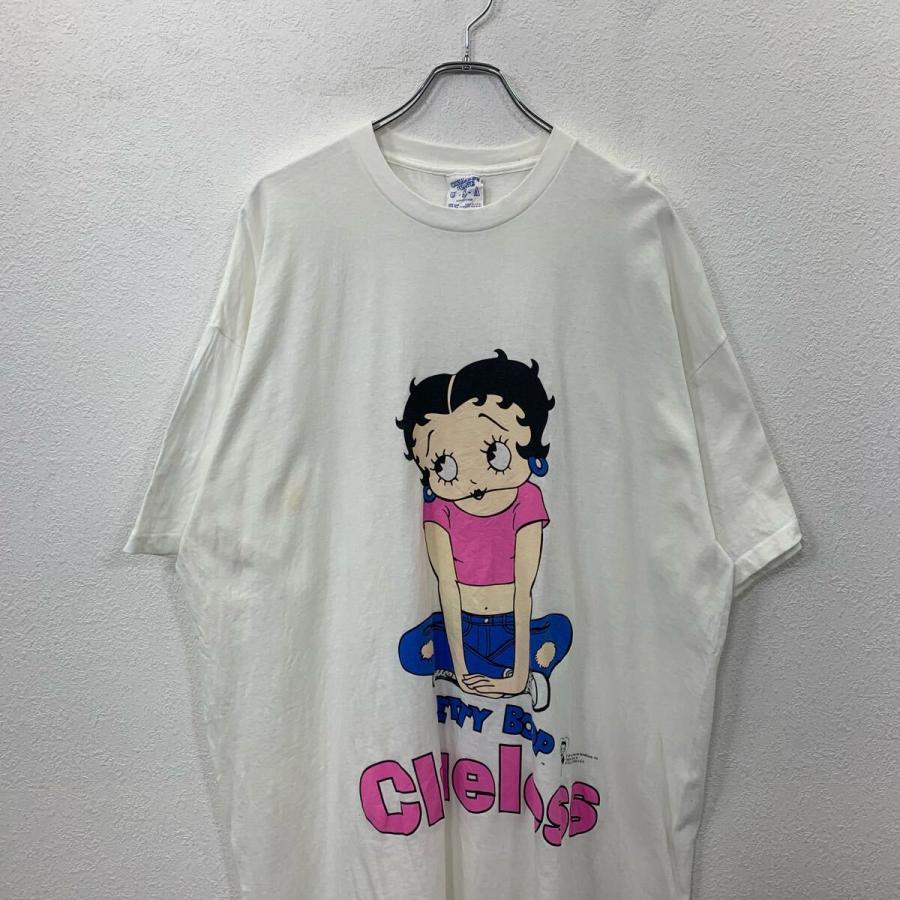 COLLEGD WARE 半袖 キャラクターTシャツ レディースXL ホワイト BETTY