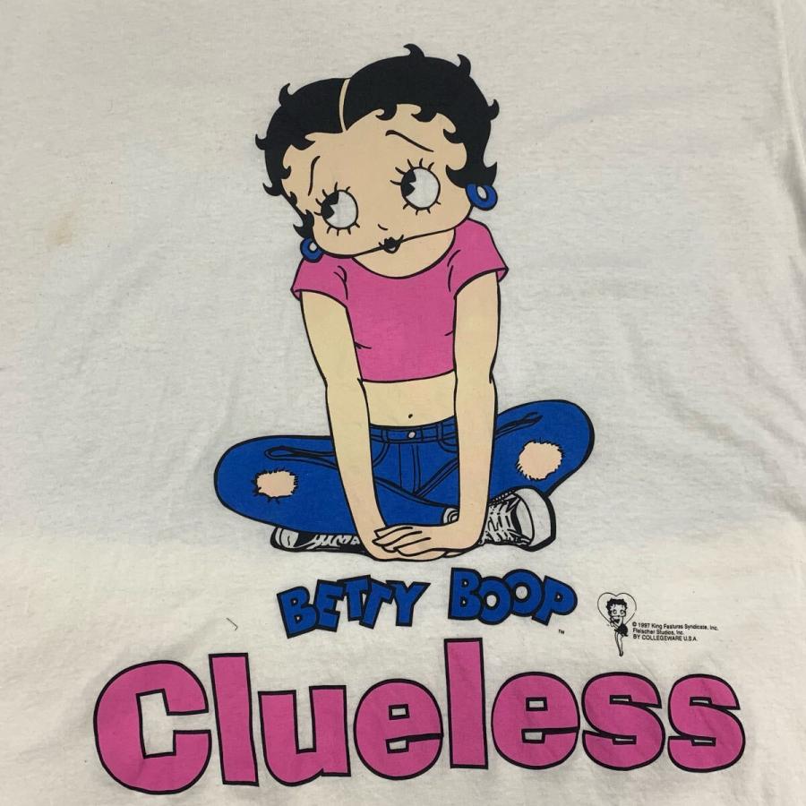 COLLEGD WARE 半袖 キャラクターTシャツ レディースXL ホワイト BETTY