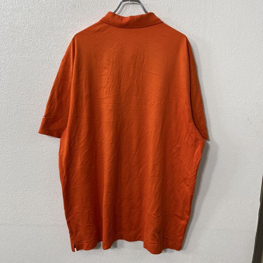 NIKE GOLF 半袖 ポロシャツ 3XL オレンジ ナイキゴルフ ビッグサイズ