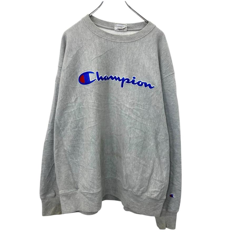 Champion ロゴスウェット トレーナー XL グレー チャンピオン ビッグ