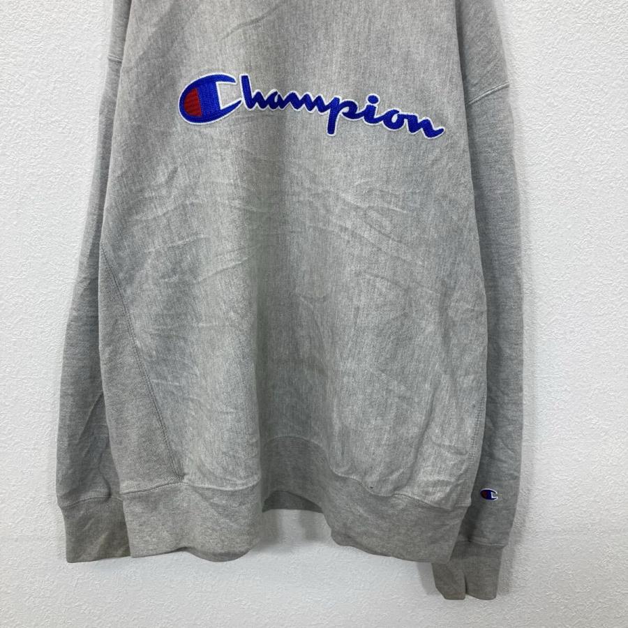 Champion ロゴスウェット トレーナー XL グレー チャンピオン ビッグ