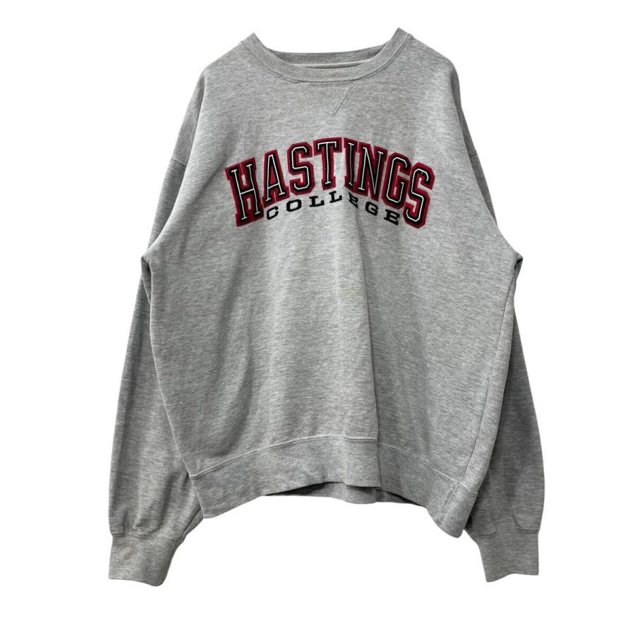 gear FOR SPORTS ロゴスウェット トレーナー L グレー ギアフォー