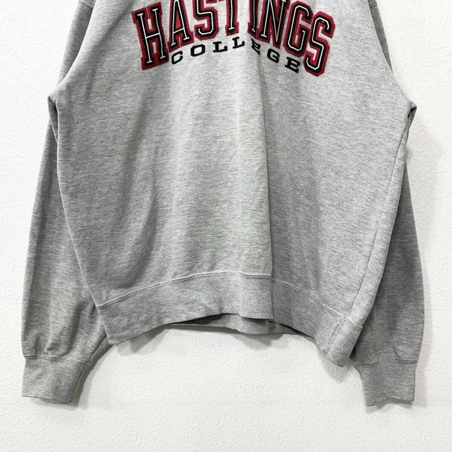 gear FOR SPORTS ロゴスウェット トレーナー L グレー ギアフォー