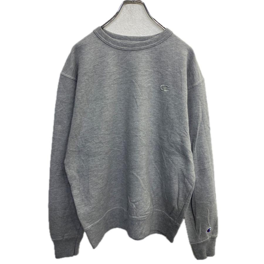 Champion ロゴスウェット トレーナー M グレー チャンピオン ワン